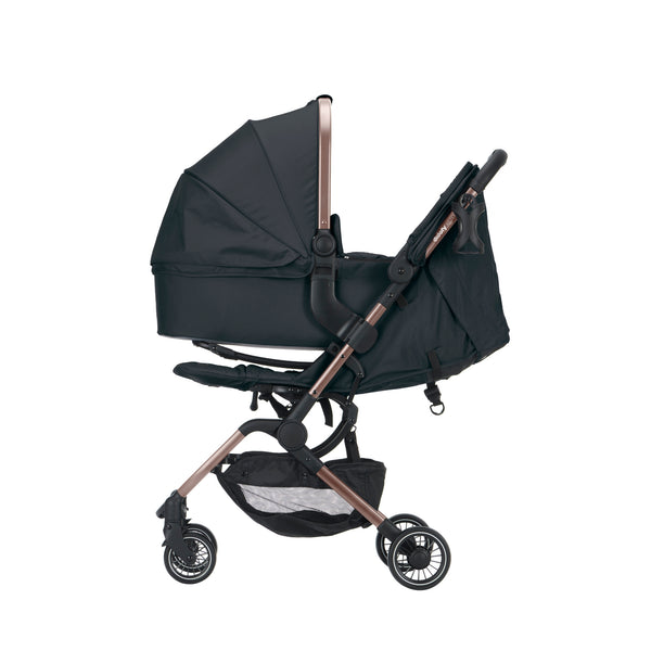 Didofy Aster 2 2-in-1 Stroller Bundle | Ultra-Compact Travel System with Carrycot didofy Black