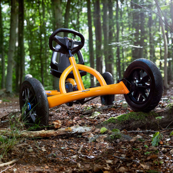 BERG Buddy B-Orange Go-Kart | Adjustable Seat & Smooth Ride | Ages 3-8 berg
