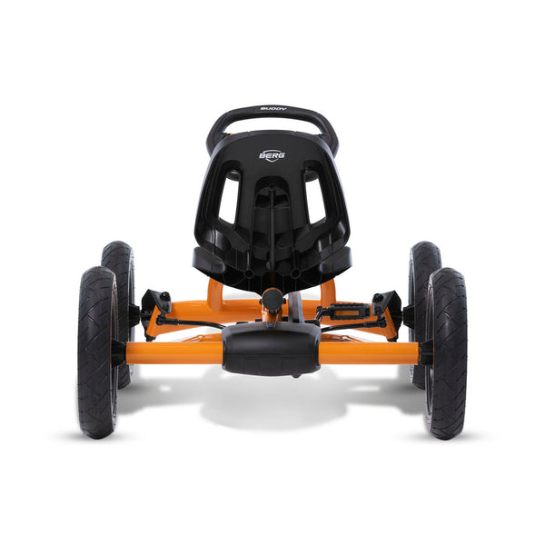 BERG Buddy B-Orange Go-Kart | Adjustable Seat & Smooth Ride | Ages 3-8 berg