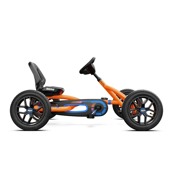BERG Buddy B-Orange Go-Kart | Adjustable Seat & Smooth Ride | Ages 3-8 berg