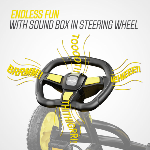 BERG Buddy Cross Go-Kart | Adjustable Seat & Off-Road Performance berg