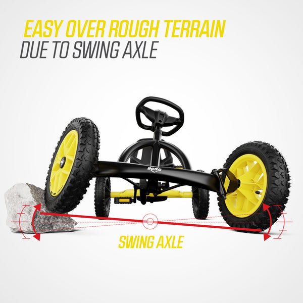 BERG Buddy Cross Go-Kart | Adjustable Seat & Off-Road Performance berg