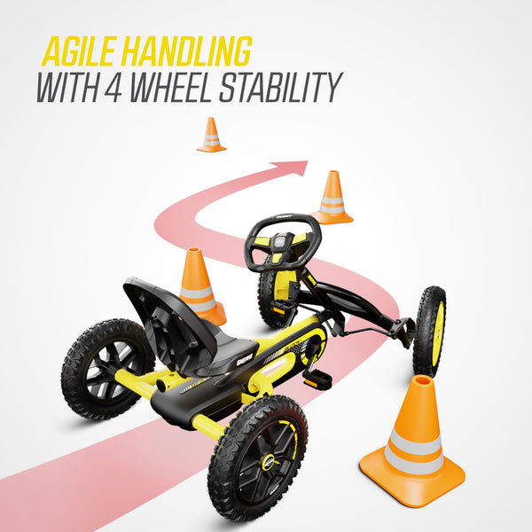 BERG Buddy Cross Go-Kart | Adjustable Seat & Off-Road Performance berg