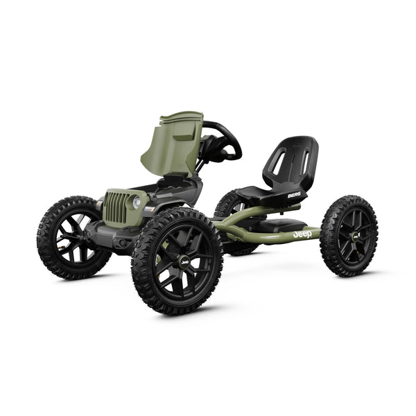 BERG Buddy Jeep® Wrangler Go-Kart | Adjustable Seat & Smooth Ride berg