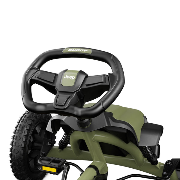 BERG Buddy Jeep® Wrangler Go-Kart | Adjustable Seat & Smooth Ride berg
