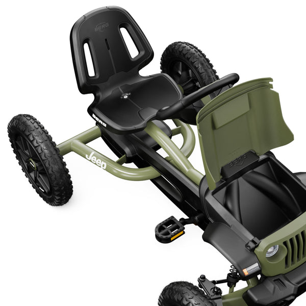 BERG Buddy Jeep® Wrangler Go-Kart | Adjustable Seat & Smooth Ride berg