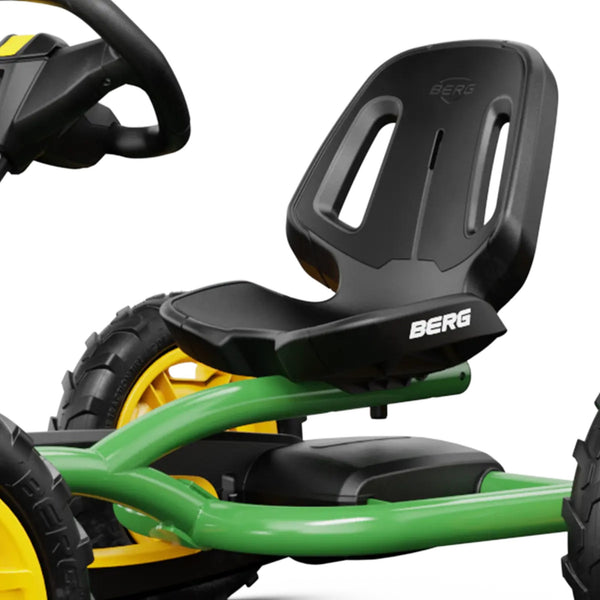 BERG Buddy John Deere Go-Kart | Adjustable Seat & Tractor-Inspired Design berg