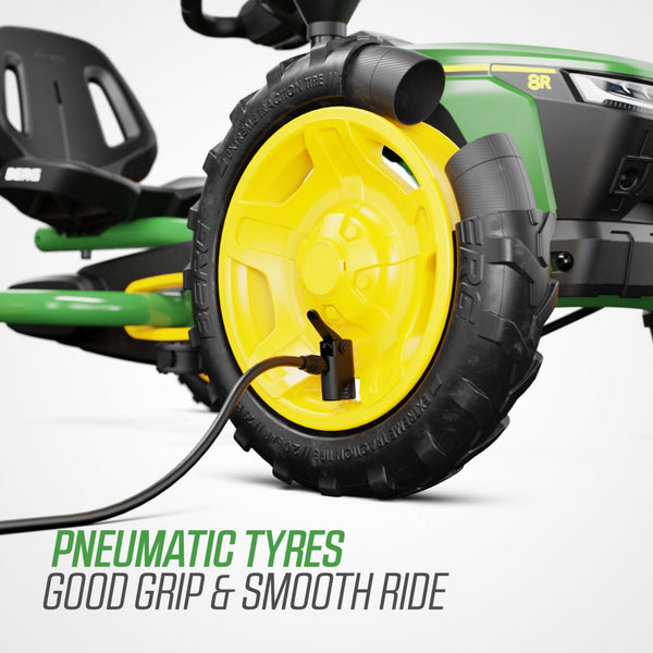 BERG Buddy John Deere Go-Kart | Adjustable Seat & Tractor-Inspired Design berg