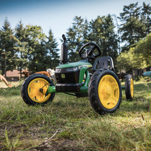 BERG Buddy John Deere Go-Kart | Adjustable Seat & Tractor-Inspired Design berg