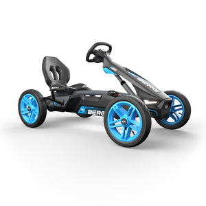 BERG Rally APX Blue Go-Kart | LED Lights & Racing Soundbox berg