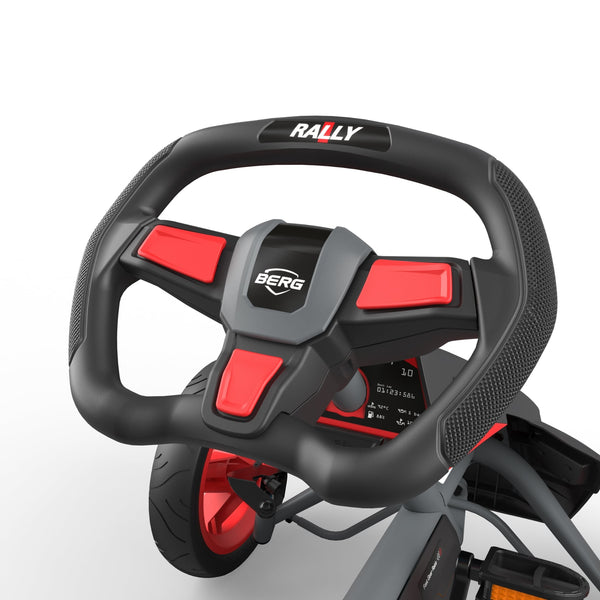 BERG Rally APX Red 3 Gears | Go-Kart with LED Lights & Soundbox berg