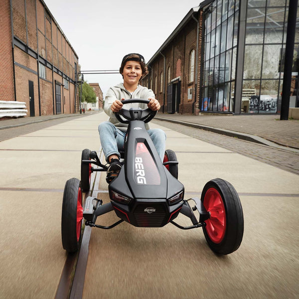 BERG Rally APX Red 3 Gears | Go-Kart with LED Lights & Soundbox berg