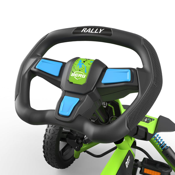BERG Rally DRT Green Go-Kart | Off-Road Springs & Racing Soundbox berg