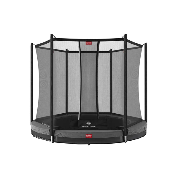 BERG SPORTS Favorit InGround 330 | 11ft Round Trampoline | Ages 14+ berg Anthracite Grey Comfort Net