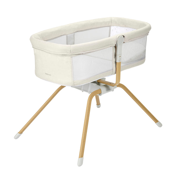 Babymore Air Motion Gliding Crib | Award-Winning, Self-Soothing Travel Cot babymore