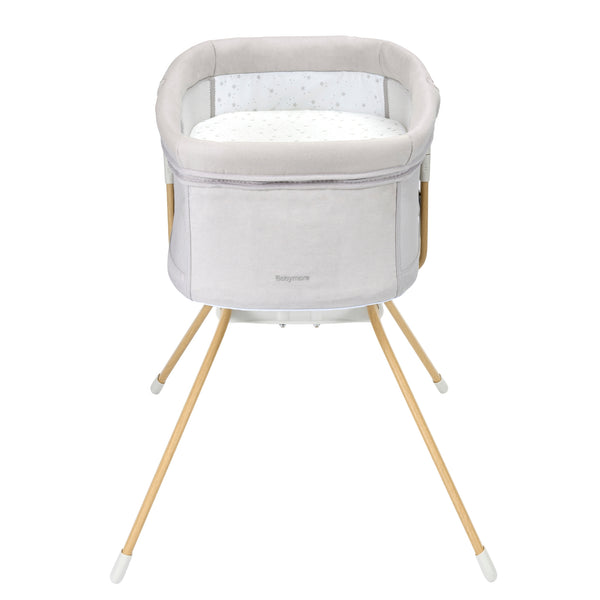 Babymore Air Motion Gliding Crib | Award-Winning, Self-Soothing Travel Cot babymore