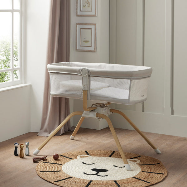 Babymore Air Motion Gliding Crib | Award-Winning, Self-Soothing Travel Cot babymore