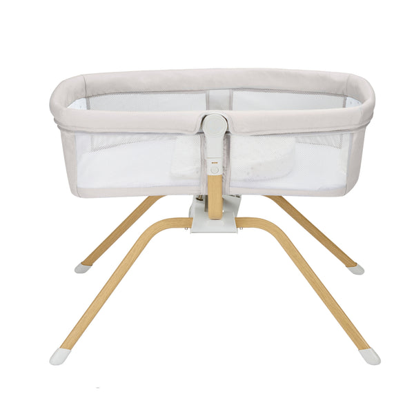 Babymore Air Motion Gliding Crib | Award-Winning, Self-Soothing Travel Cot babymore Grey
