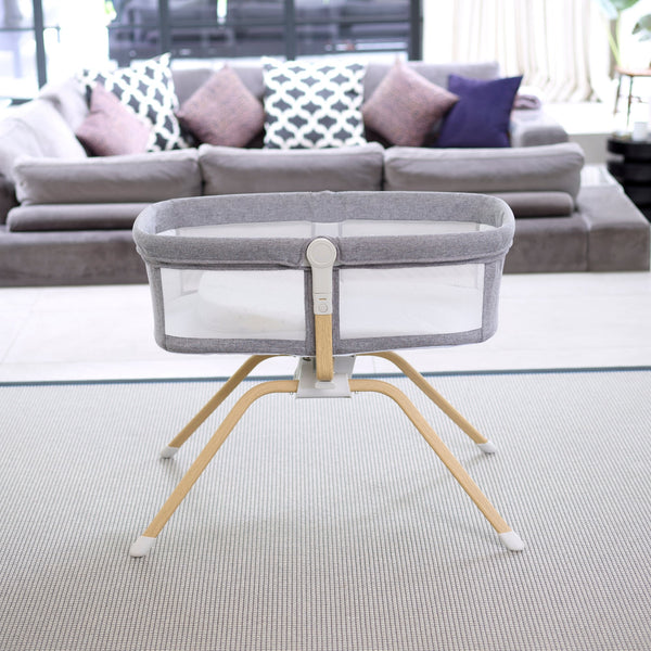 Babymore Air Motion Gliding Crib | Award-Winning, Self-Soothing Travel Cot - Little Gliders