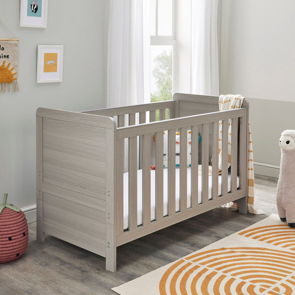 Babymore Caro 2 Piece Nursery Furniture Set | Cot Bed & Chest Changer babymore