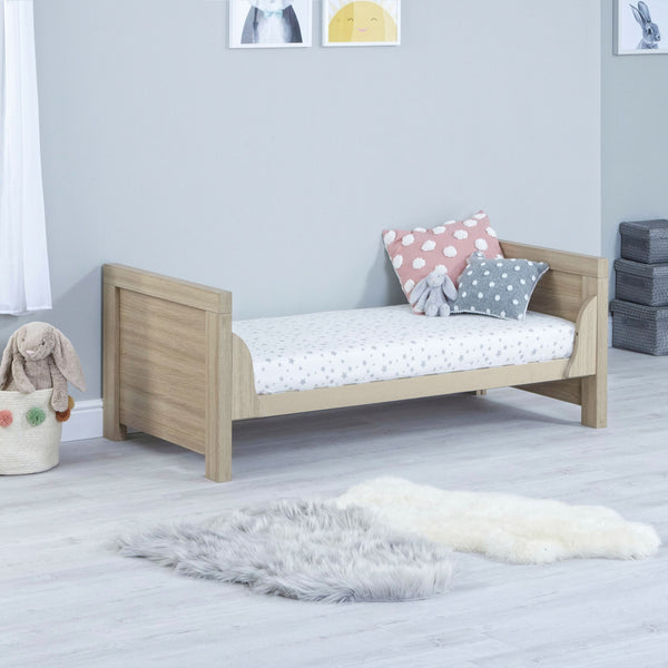 Babymore Luno Cot Bed with Optional Drawer | Modern, Stylish & Convertible | Newborn - 5 Years babymore
