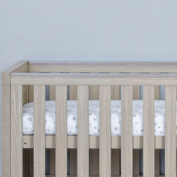 Babymore Luno Cot Bed with Optional Drawer | Modern, Stylish & Convertible | Newborn - 5 Years babymore
