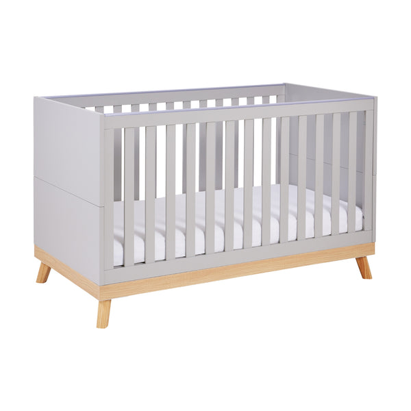 Babymore Mona Cot Bed – Stylish Scandi-Inspired Cot Bed from Birth to Toddler Years babymore