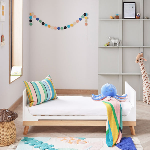 Babymore Mona Cot Bed – Stylish Scandi-Inspired Cot Bed from Birth to Toddler Years babymore