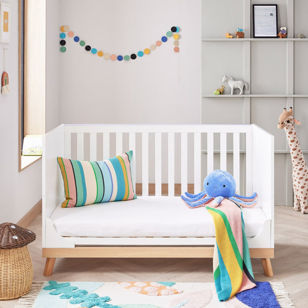 Babymore Mona Cot Bed – Stylish Scandi-Inspired Cot Bed from Birth to Toddler Years babymore