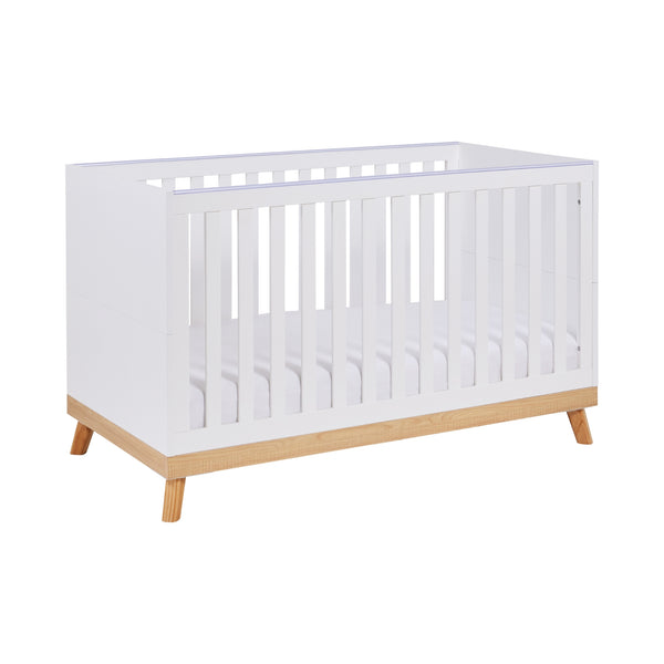 Babymore Mona Cot Bed – Stylish Scandi-Inspired Cot Bed from Birth to Toddler Years babymore