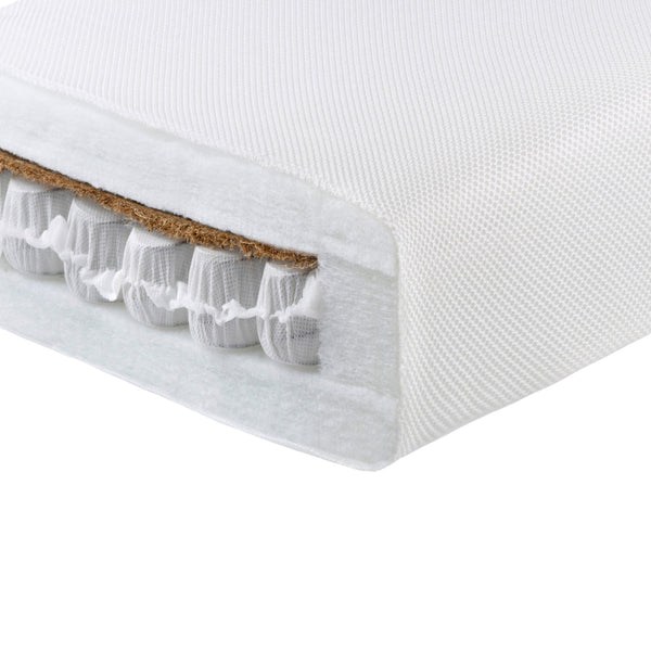 Babymore Premium Core Cot Bed Mattress – 140 x 70 cm | Two-Sided Support for Infants and Toddlers babymore