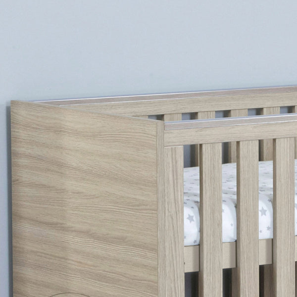 Babymore Veni Cot Bed with Optional Drawer | Modern & Practical Cot Bed with Storage | 0-5 Years babymore