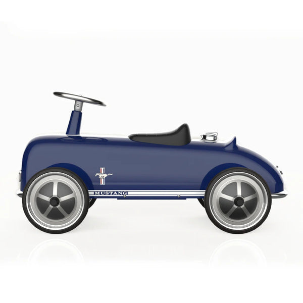 Baghera Ford Mustang Ride-On Car β 1966 Classic Metal Toy | Ages 1+ baghera