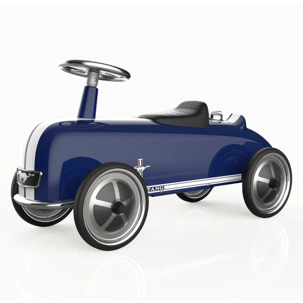 Baghera Ford Mustang Ride-On Car β 1966 Classic Metal Toy | Ages 1+ baghera
