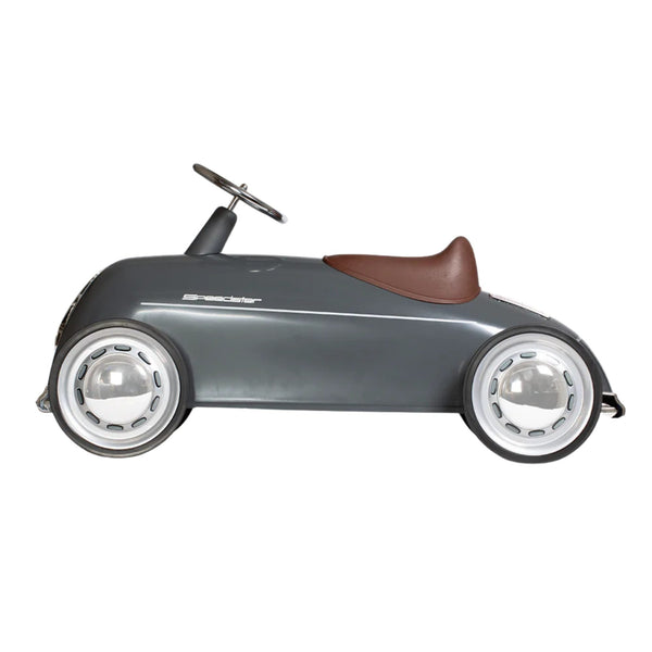 Baghera Porsche 356 Speedster Ride-On Car β Classic Metal Toy | Ages 2+ baghera