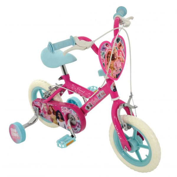 Barbie 12" Kids Bike – First Bike with Stabilisers & Adjustable Fit | Ages 3+ barbie