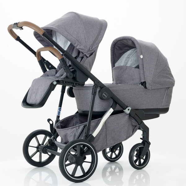 Mee-go Uno+ 3-in-1 Pushchair | Complete Travel System with Car Seat & Carrycot – One or Two Children - Little Gliders