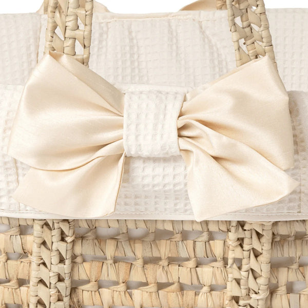 Clair de Lune 80th Anniversary Chelsea Palm Moses Basket – Limited Edition | Ages 0-9M clair de lune