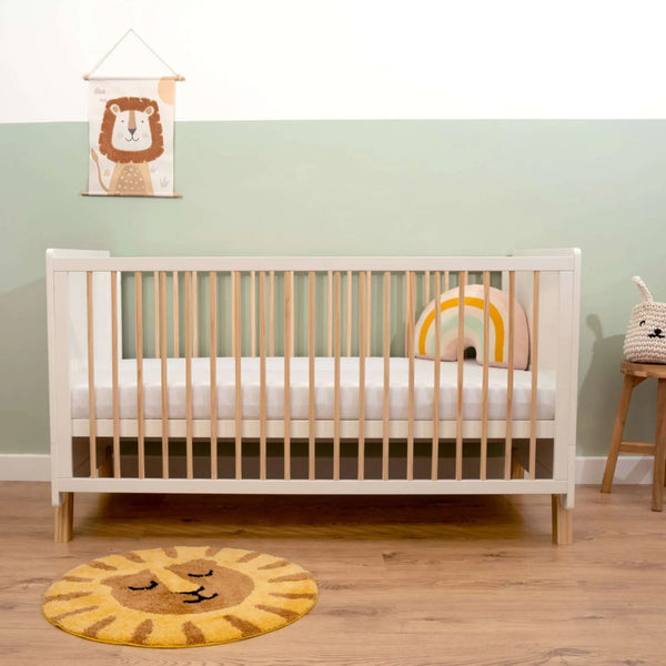 Clair de Lune Essentials Cot Bed | Affordable, Durable & Converts to Toddler Bed clair de lune Cot Bed Only Without Mattress