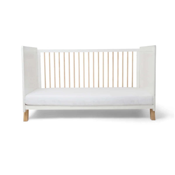Clair de Lune Essentials Cot Bed | Affordable, Durable & Converts to Toddler Bed clair de lune