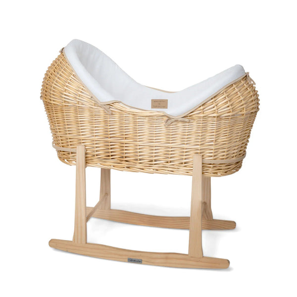 Clair de Lune Organic Natural Noah Pod® – Sustainable & Breathable Baby Basket | Ages 0-9M clair de lune