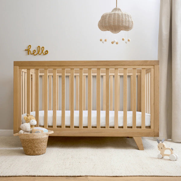 Clair de Lune Solid Oak Cot Bed | Luxury, Strength & Sustainability | FSC Certified clair de lune Cot Bed Only Without Mattress