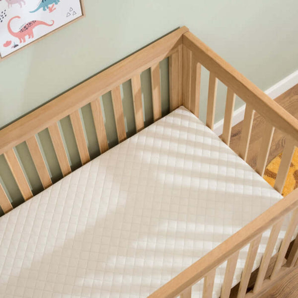 Clair de Lune Solid Oak Cot Bed | Luxury, Strength & Sustainability | FSC Certified clair de lune