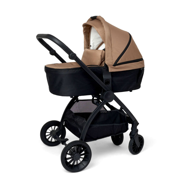 Clair de Lune Urban Explorer 2-in-1 Travel System – Carrycot & Stroller | Ages 0M-4Y clair de lune Beige