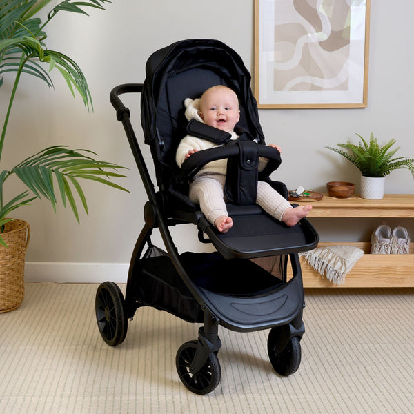 Clair de Lune Urban Explorer 2-in-1 Travel System – Carrycot & Stroller | Ages 0M-4Y clair de lune