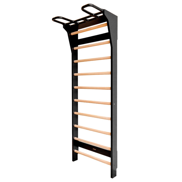 FitWood AARNI Wall Bars – Multi-Functional Bars for Home Workouts & Kids' Play | 3 Years + fitwood Black - Birch