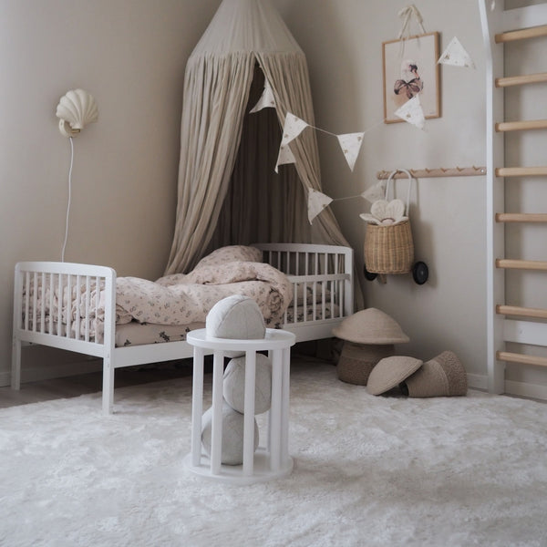 FitWood HILLA Plush Ball - Soft, Durable Sensory Ball for Kids | Linen fitwood