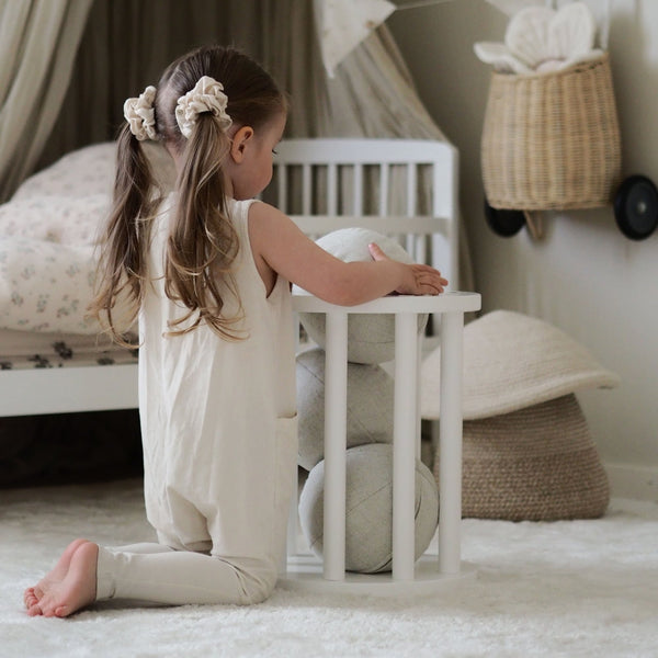 FitWood HILLA Plush Ball - Soft, Durable Sensory Ball for Kids | Linen fitwood