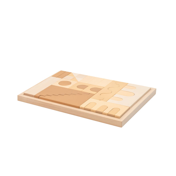 FitWood HUVILA Building Blocks β Educational Wooden Blocks for Creative Play | 3 Years+ fitwood