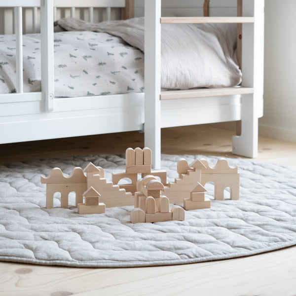 FitWood HUVILA Building Blocks β Educational Wooden Blocks for Creative Play | 3 Years+ fitwood